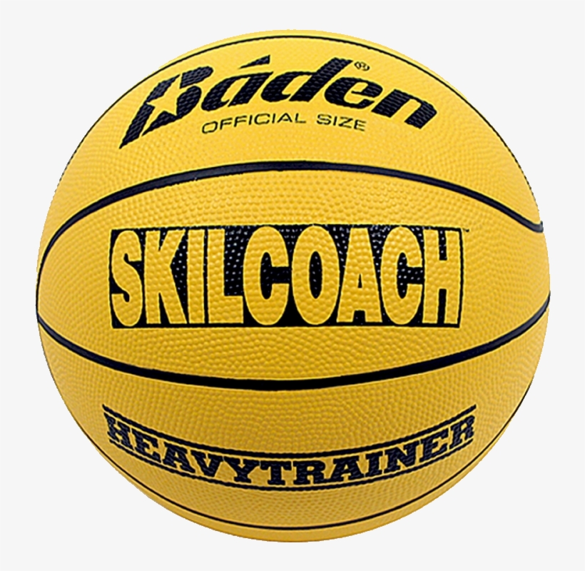 Baden Skilcoach Heavy Trainer Rubber Basketball [review] - Baden Skilcoach Heavy Trainer Rubber Basketball, transparent png download