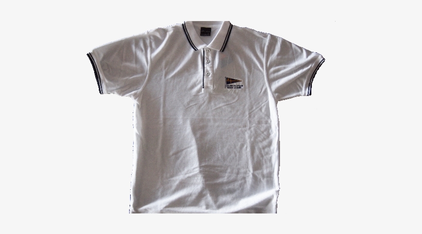 Short Sleeved White Polo Shirt - Polo Shirt, transparent png download
