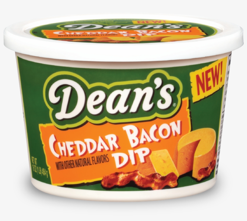 Dean's Dip Cheddar Bacon Dean's French Onion Dip PNG Image
