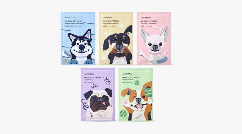 My Real Pet Mask [siberian Husky-moisturizing] - Innisfree My Real Pet Mask, transparent png download
