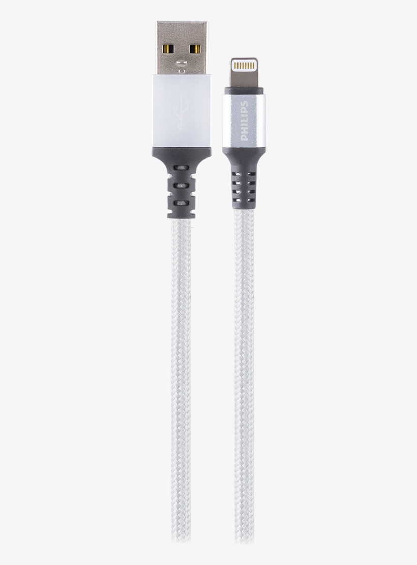 Philips Elite Usb Charging Cable With Lightning Connector, - Usb, transparent png download