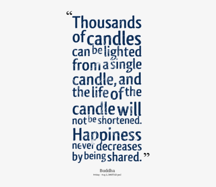 Thousands Of Candles Can Be Lit Quote PNG Image Transparent PNG Free Download on SeekPNG