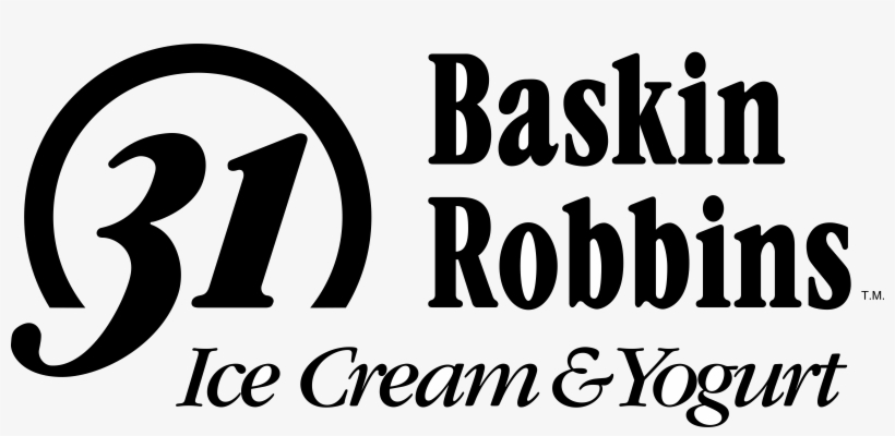 Baskin Robbins 3 Logo Png Transparent - Baskin Robbins Logo Evolution, transparent png download