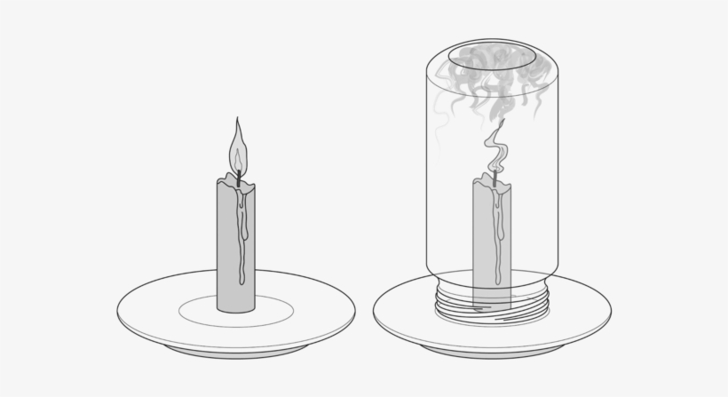 Cover The Candle As Shown With Each Of The Different - Photograph, transparent png download