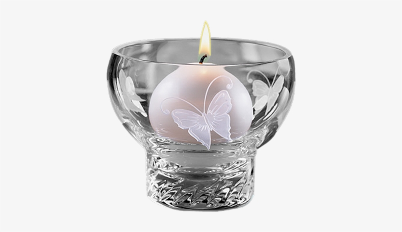 Stanchions Tubes / Candles - Lenox Butterfly (giftware) Votive Candleholder, transparent png download