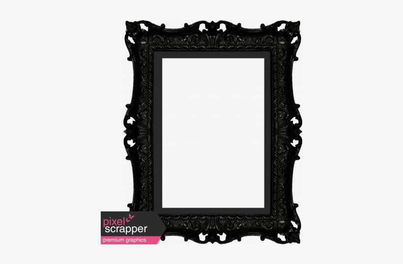 Black Ornate Frame Png - Picture Frame PNG Image | Transparent PNG Free