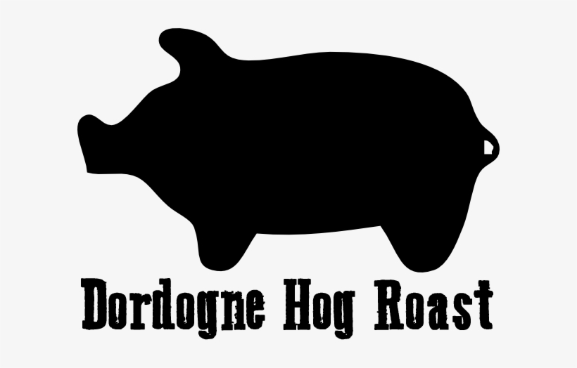 Dordogne Hog Roast - Pig Silhouette, transparent png download