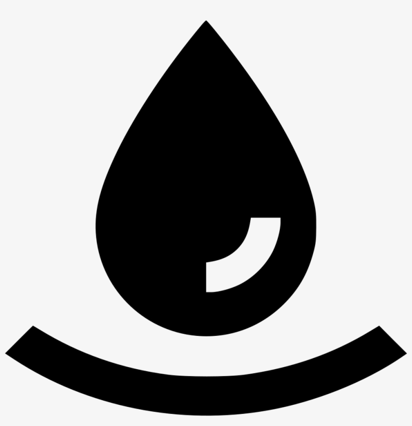 Water Droplet - - Crescent, transparent png download