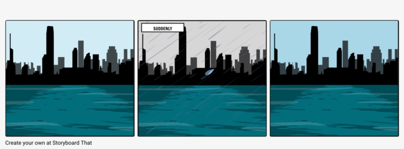 The Life Of A Water Droplet - Skyline, transparent png download