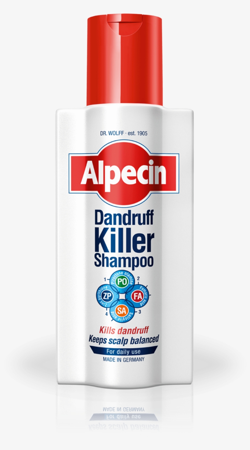 Alpecin Dandruff Killer Shampoo - Alpecin Medicinal, transparent png download