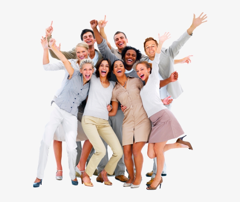 Young-professionals2 - Happy People Transparent Background, transparent png download
