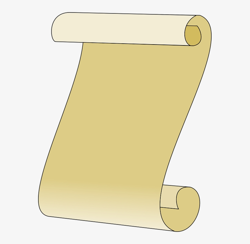 Scrolls Clipart Royal ~ Frames ~ Illustrations ~ Hd - Tờ Giấy Cuộn, transparent png download