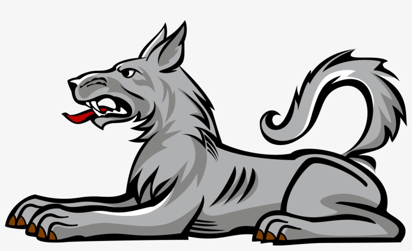 Forest Animals Clipart, Forest Clip Art, Woodland Clipart - Code Of Arms Wolf, transparent png download