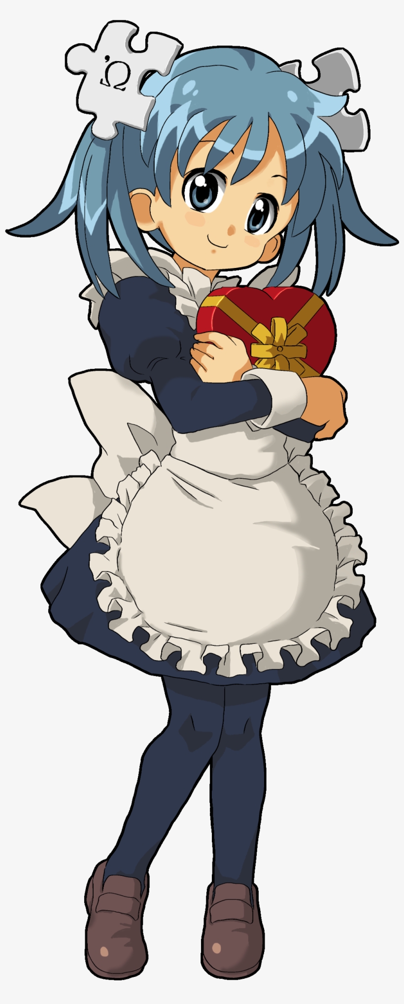 Wikipe-tan At Valentine's Day - Maid, transparent png download