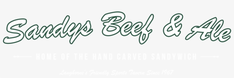 Banner - Sandy's Beef & Ale, transparent png download