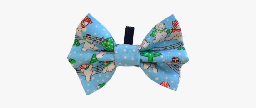 Party At The North Pole Blue Bow Tie © - Party At The North Pole, transparent png download