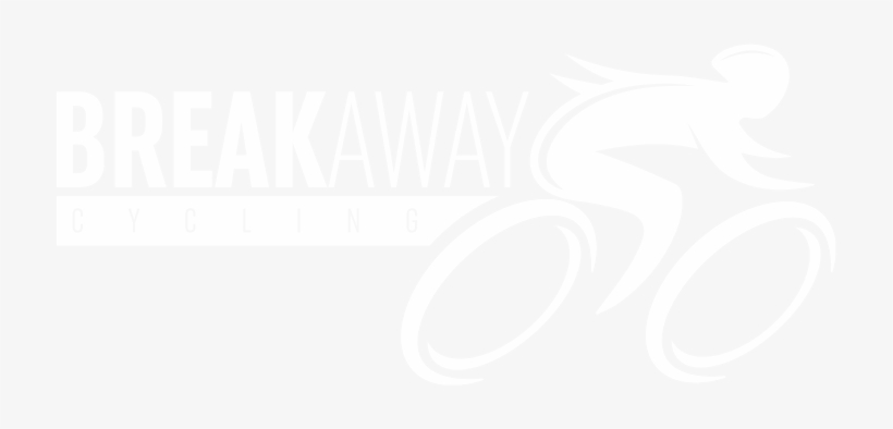 Breakaway Cycling Logo White - Graphic Design, transparent png download