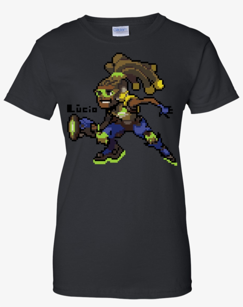 Overwatch Shirt Lucio Pixel Name Watchauto - Star Wars - Rogue One Rebel Alliance T-shirt-hoodie-ladie, transparent png download