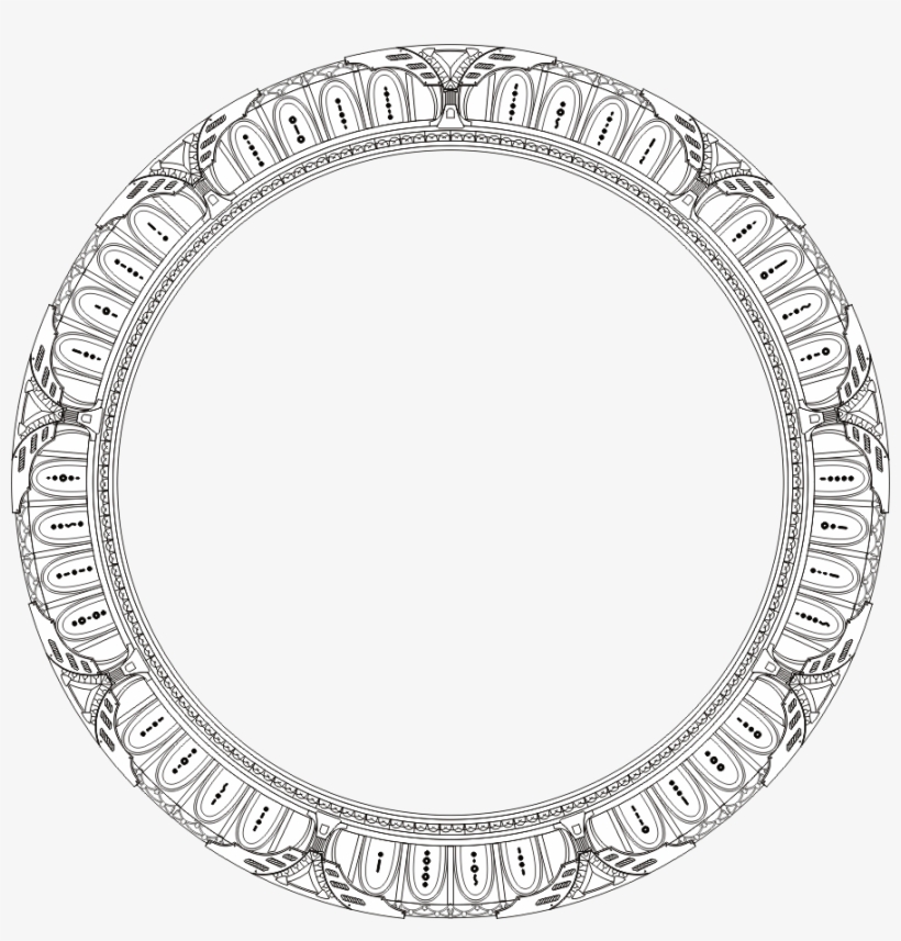 Destiny Stargate - Stargate Atlantis Stargate Symbols, transparent png download