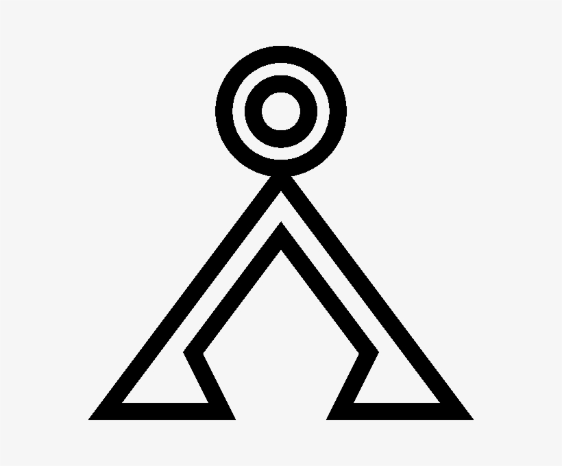 Stargate Earth Glyph - Stargate Earth Point Of Origin, transparent png download