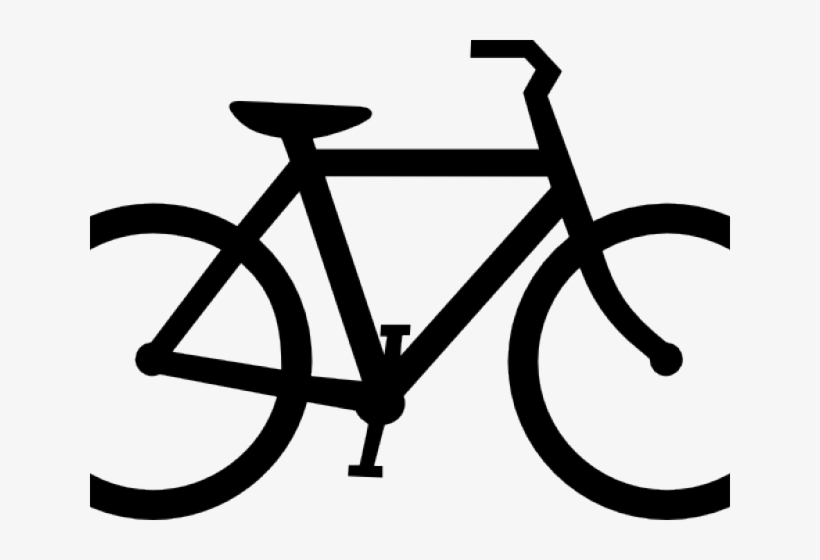 Bike Clipart Small Bike - Bike Clipart Black And White, transparent png download