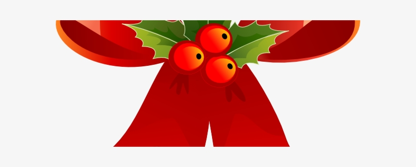 Christmas Bow With H - Gift Ribbon Christmas, transparent png download