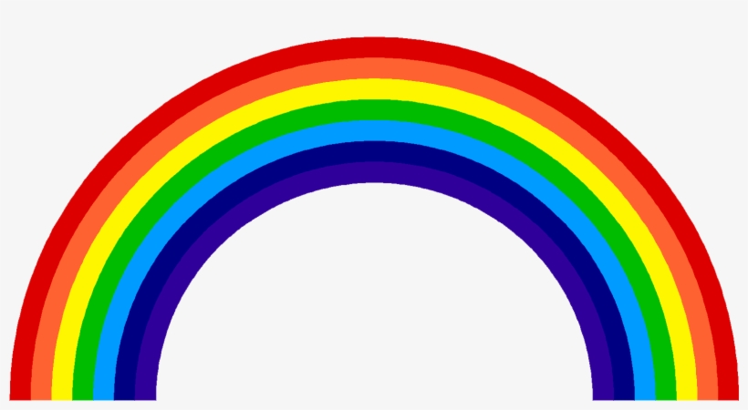 Rainbow Transparent - Many Colours In A Rainbow, transparent png download