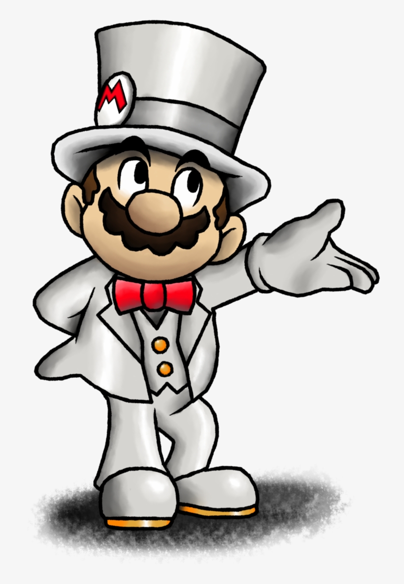 Dapper Mario~ Odyssey By Fawfulthegreat64 - Super Mario Odyssey Wedding Outfit, transparent png download