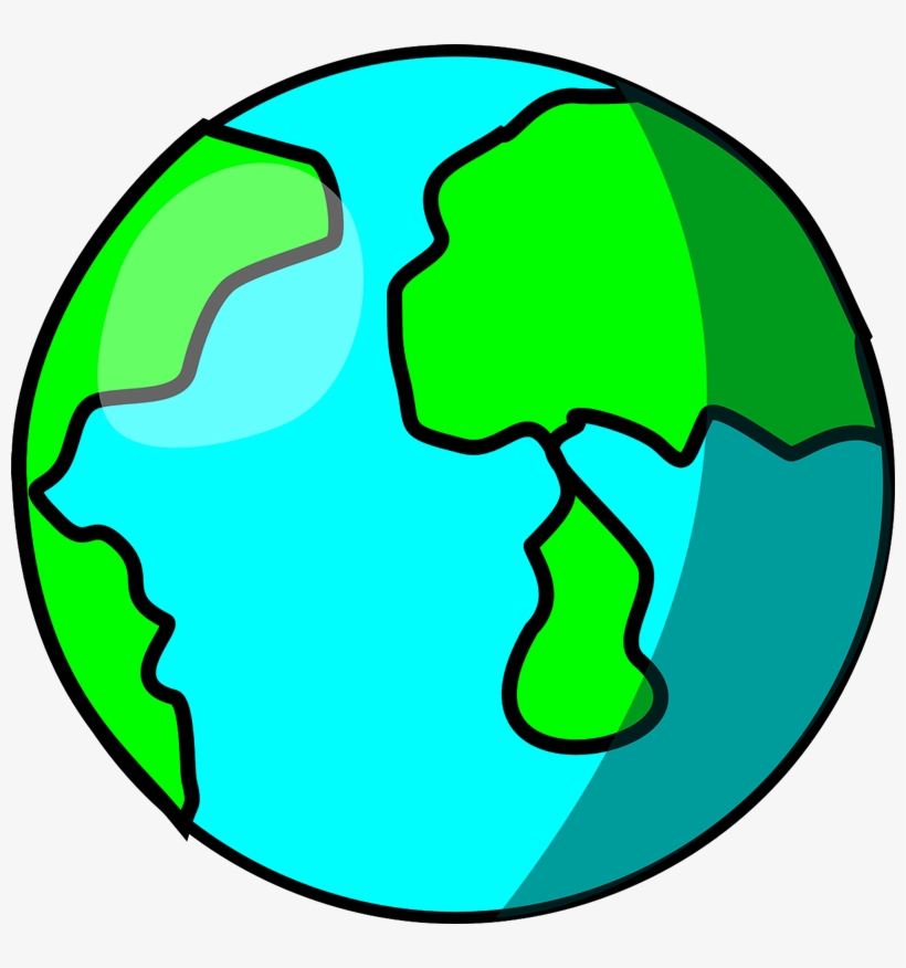 Free Earth And Globe Clipart 4 Clipartix - Earth Clip Art, transparent png download
