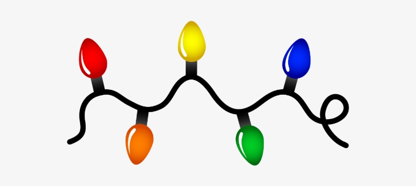 Clipart Christmas Tree Lights, transparent png download