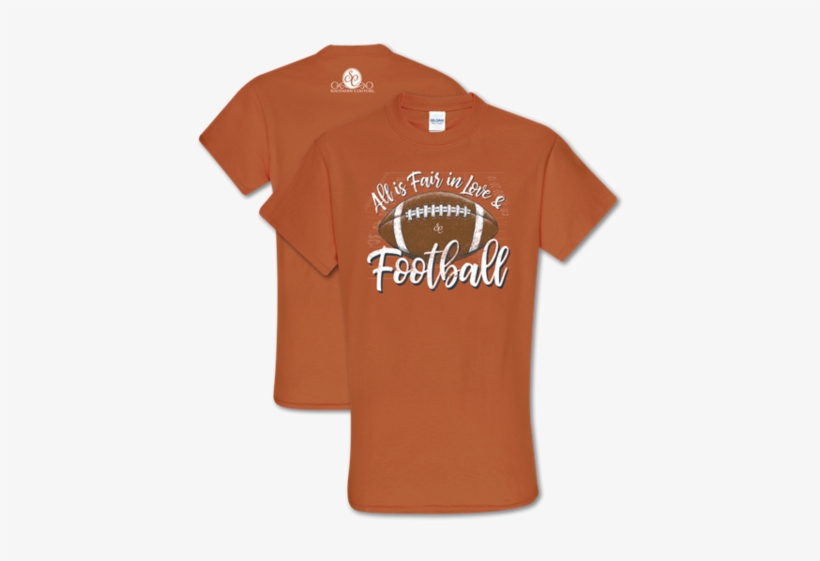 Southern Couture Soft Collection Love & Football Texas - American Football, transparent png download