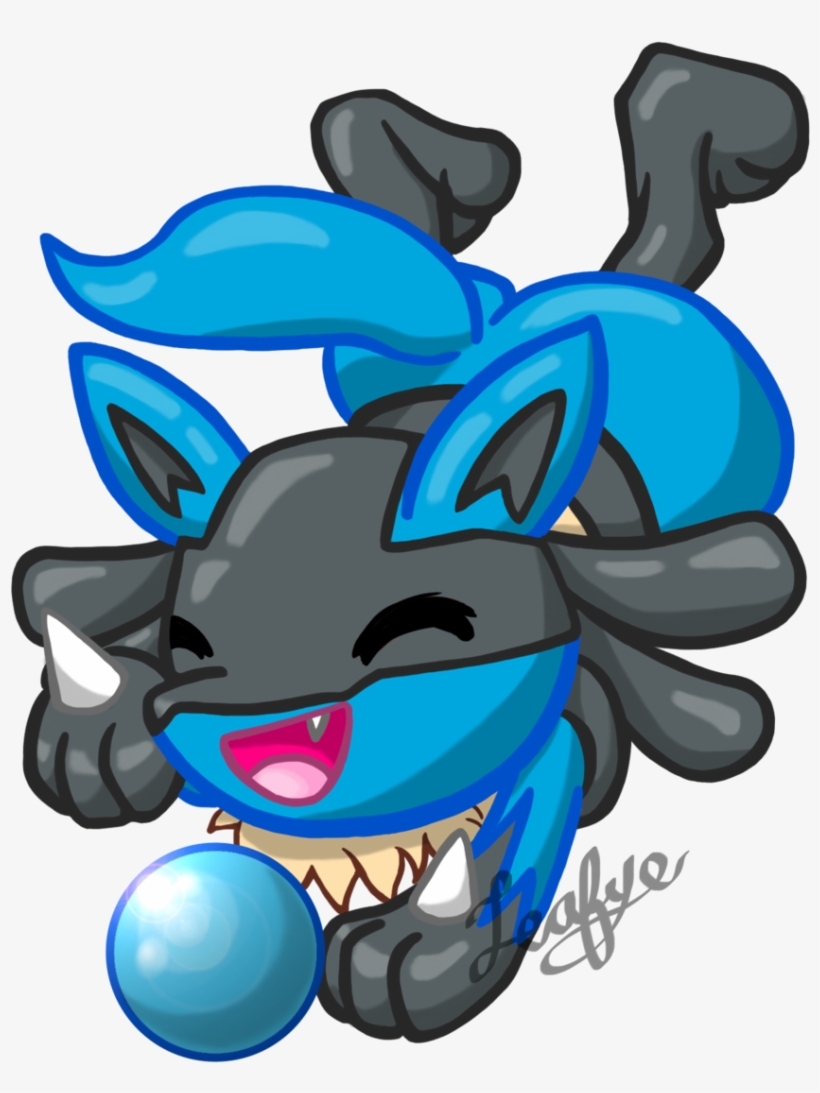 Lucario Drawing Baby - Imagenes De Lucario Chibi, transparent png download