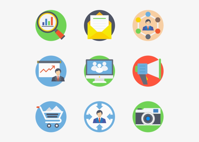 Digital Marketing - Marketing Icon Png, transparent png download