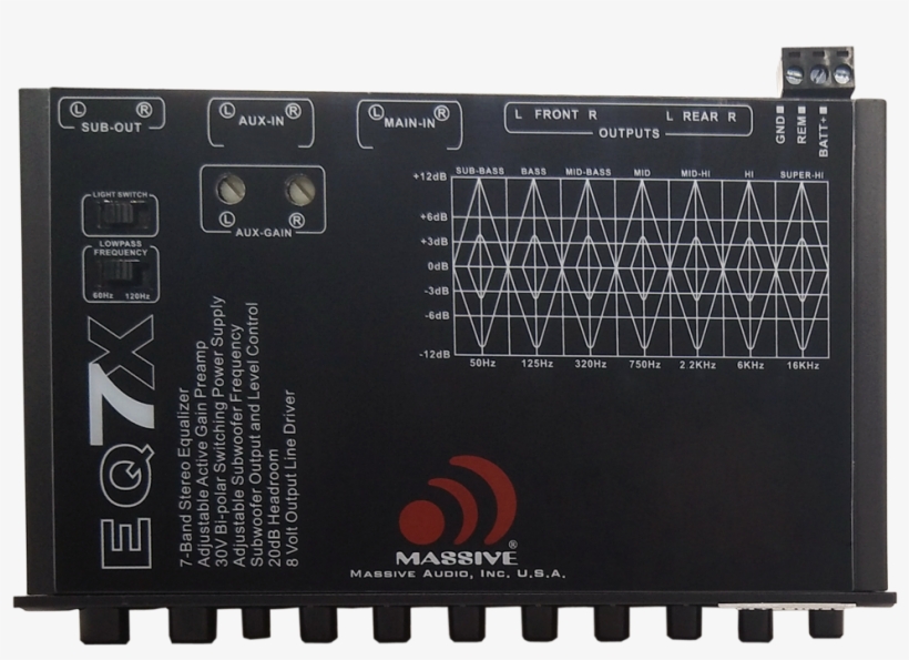 Previous - Massive Audio Eq 7, transparent png download