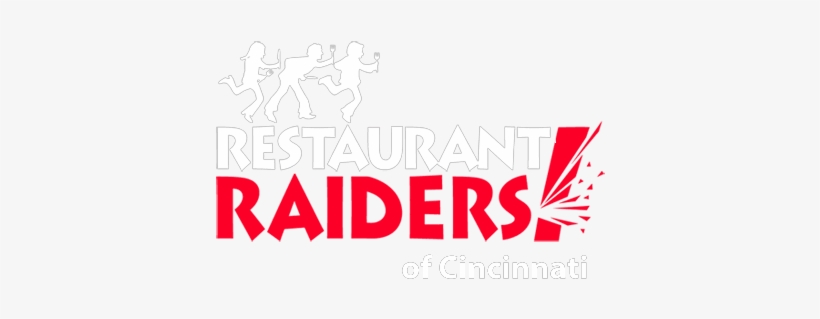 Restaurant Raiders Logo Cincinnati White - Graphic Design, transparent png download