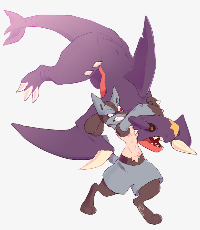 Pokémon Sun And Moon Pokémon X And Y Pikachu Ash Ketchum - Pokemon Garchomp X Lucario, transparent png download