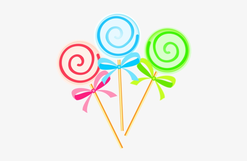 Lollipop Candy Cliparts - Cute Lollipop Clipart, transparent png download