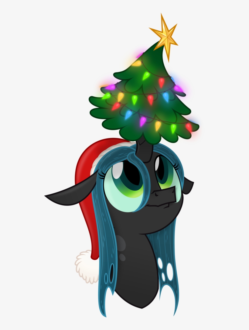 Absurd Res, Artist - Queen Chrysalis Christmas, transparent png download