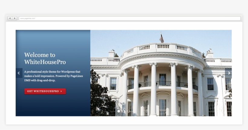 Whpslider - White House, transparent png download