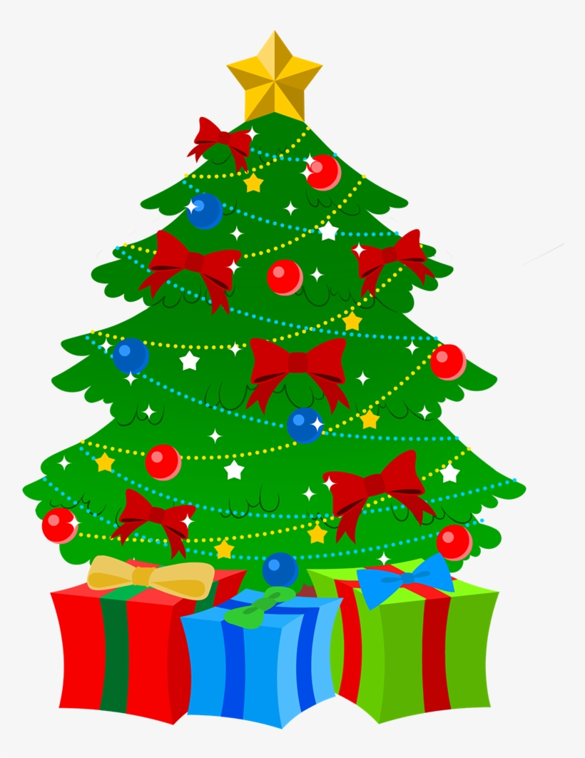Christmas Arts - Clipart Christmas Tree, transparent png download