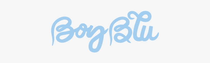 Boy Blu - Calligraphy, transparent png download