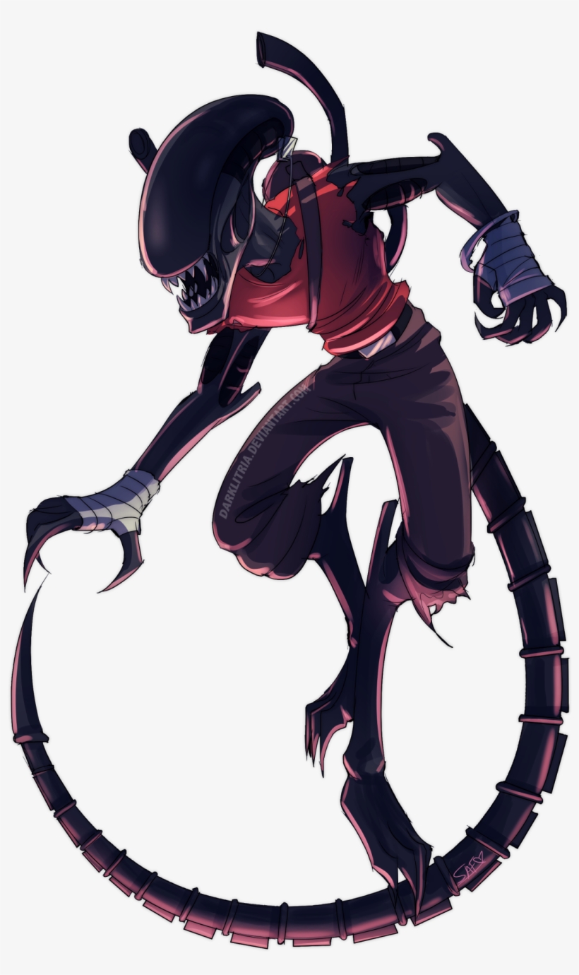 Clip Art Transparent Stock Fort Yeah Team Fortress - Tf2 Scout Xenomorph, transparent png download