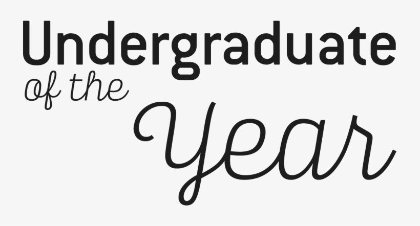 Undergraduate Of The Year, transparent png download