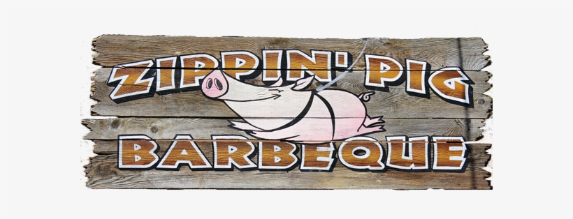 Zippin Pig Sign - Poster, transparent png download