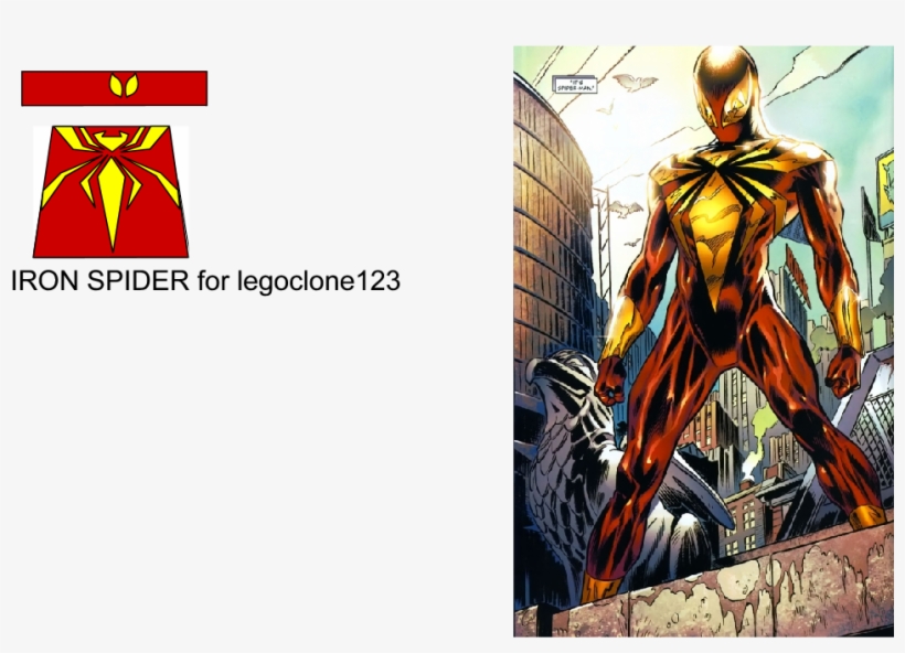 The - Iron Spider Civil War Comic, transparent png download