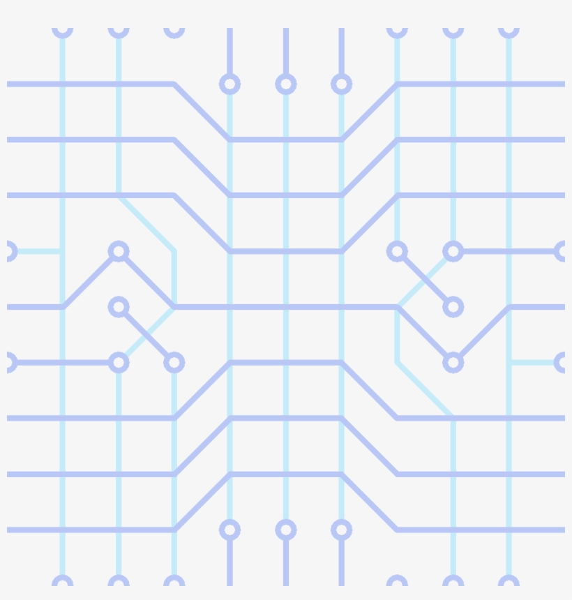 Circuit Faded - Circuit Transparent Background, transparent png download