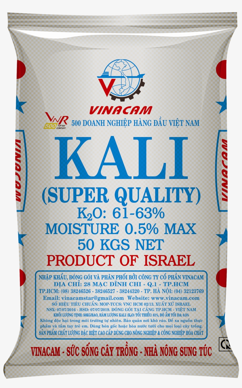 Phân Bón Kali Israel Trắng - Potassium, transparent png download