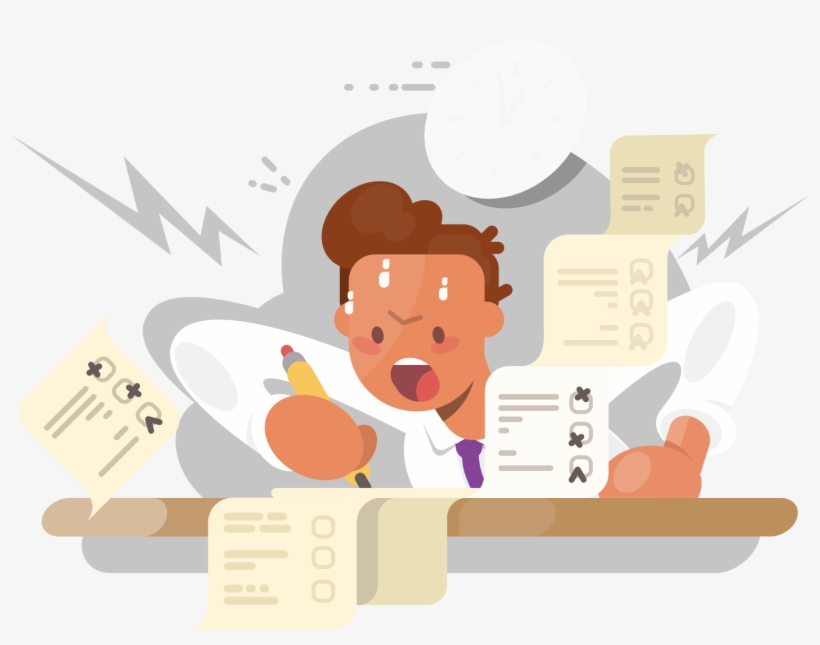 Are You Feeling Stressed At Home Or At School, Or Are - Human, transparent png download