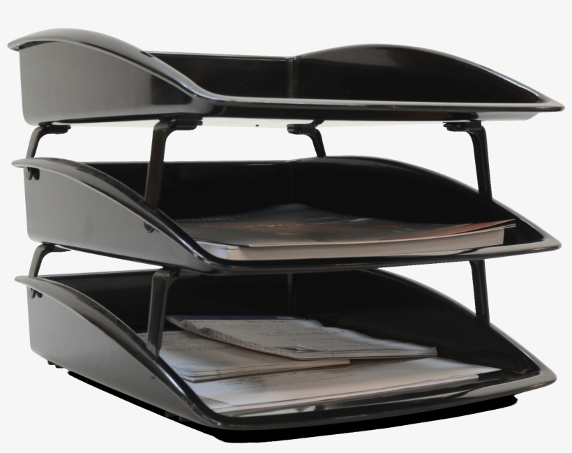 Benz 3-tier File Tray Office Desk Accessory - Outdoor Grill Rack & Topper, transparent png download
