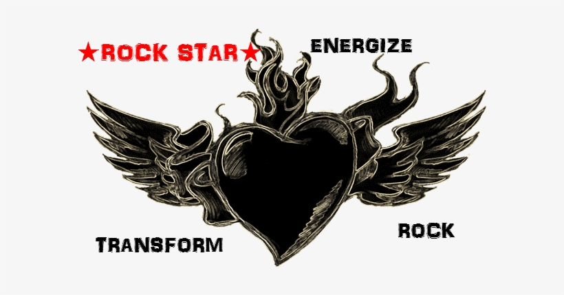 Rock Star Essence Logo - Creative Song Cover Art, transparent png download
